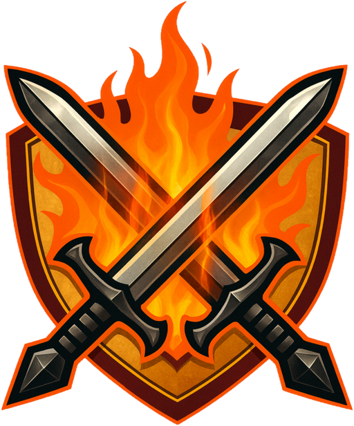TrutherCon crossed-swords emblem